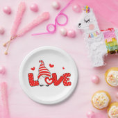 バレンタイン格言 ペーパープレート (パーティー)