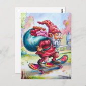 バレンタイン格言 ポストカード (正面/裏面)