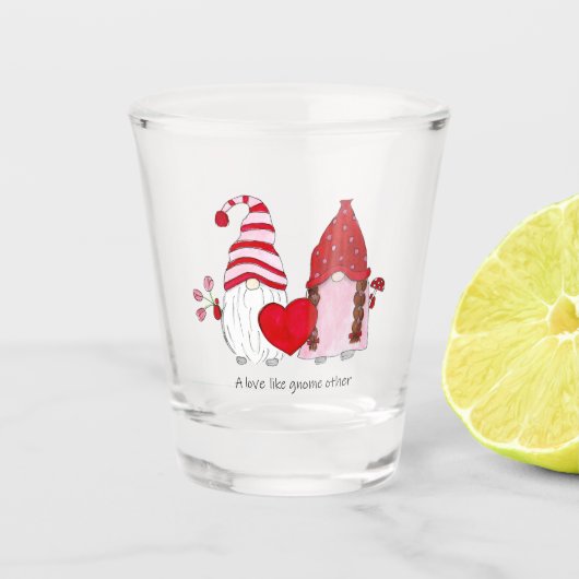 バレンタイン格言Aの他の格言 ショットグラス (正面)