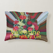 バレンタイン気持ちフローラ アクセントクッション (裏面)