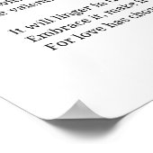 バレンタイン波の愛の詩のポスターウォールアートデコールbl ポスター (角)