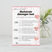 バレンタイン独身最後の夜の宝探しゲーム 招待状 (スタンド正面)