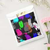 バレンタイン猫ハートカラフル フェイバーバッグ (封をした状態)