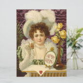 バレンタイン甘ファンシーい女性の服CC1202 シーズンカード (スタンド正面)