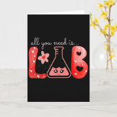 バレンタイン研究室 医学検査科学 PhD学生 カード (黄色い花)