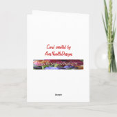 バレンタイン私のハート – 赤ローズハートを盗んだ シーズンカード (裏面)