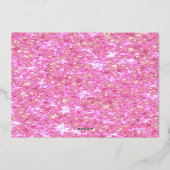 バレンタイン箔カード 箔シーズンカード (裏面)