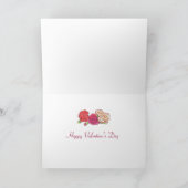 バレンタイン紙ドールカード シーズンカード (内部)