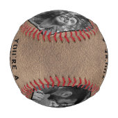 バレンタイン素晴らしキャッチ4写真 野球ボール (裏面)