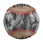 バレンタイン素晴らしキャッチ4写真 野球ボール (正面)