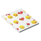 バレンタイン絵文字 ノートパッド (アングル)