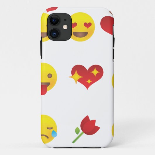 バレンタイン絵文字 Case-Mate iPhoneケース (裏面)