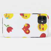 バレンタイン絵文字 Case-Mate iPhoneケース (裏面(横))