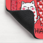 バレンタイン聖なる書物、 経典ラブかわいい猫マウスパッド マウスパッド (コーナー)