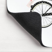 バレンタイン自転車 マウスパッド (コーナー)