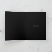 バレンタイン色あせたステンシル シーズンカード (内部)