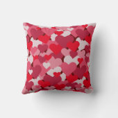バレンタイン色 |フルハート | クッション (裏面)