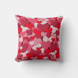 バレンタイン色 |フルハート | クッション
