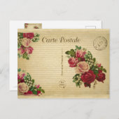 バレンタイン葉書パリ1909 ポストカード (正面/裏面)