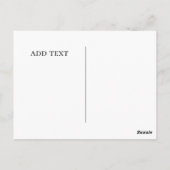 バレンタイン葉書 ポストカード (裏面)