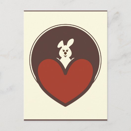 バレンタイン葉書 ポストカード (正面)