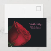 バレンタイン葉書 ポストカード (正面/裏面)