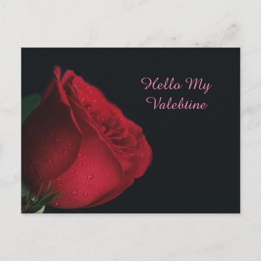 バレンタイン葉書 ポストカード (正面)