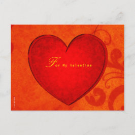バレンタイン葉書 ポストカード