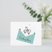 バレンタイン葉書 ポストカード (スタンド正面)