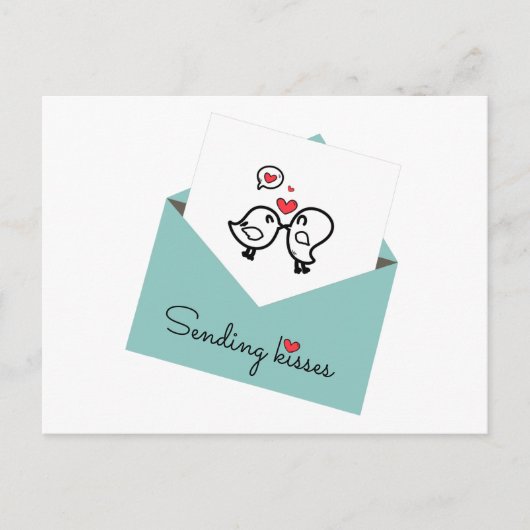 バレンタイン葉書 ポストカード (正面)