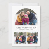 バレンタイン記念カード | Archの家族写真 シーズンカード (正面)