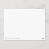 バレンタイン詩 シーズンポストカード (裏面)