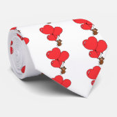 バレンタイン詰まったラブクマ ネクタイ (ロール)