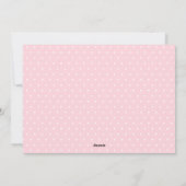 バレンタイン誕生のお知らせカード シーズンカード (裏面)