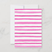 バレンタイン誕生日アーリトルスイートハート 招待状 (裏面)