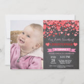 バレンタイン誕生日アーリトルスイートハート 招待状 (正面)