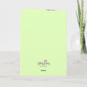 バレンタイン誕生日 – モンスタートラック サンキューカード (裏面)