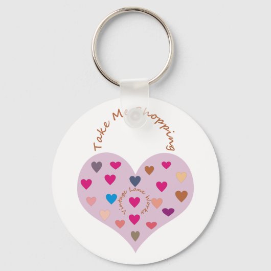 バレンタイン財布 キーホルダー (正面)