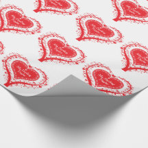 バレンタイン赤いハートツリー名：ギフトラップ