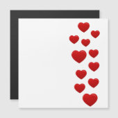 バレンタイン赤いハート (正面/裏面)