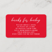 バレンタイン赤ちゃんシャワーベビー エンクロージャーカード (正面)