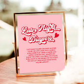 バレンタイン赤ちゃんシャワー深夜おむつゲーム ポスター