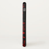 バレンタイン赤《写真》ぼけ味ハート Case-Mate iPhoneケース (裏面/左)