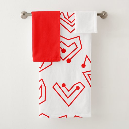 バレンタイン迷路バスタオオルセット バスタオルセット (インサイチュ)