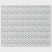 バレンタイン運ギフト私と一緒にあなたのハート ラッピングペーパー (フラット)