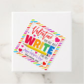 バレンタイン鉛筆ギフトラベル フェイバータグ (インサイチュ)