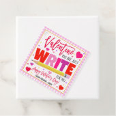 バレンタイン鉛筆ギフトラベル フェイバータグ (インサイチュ)