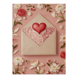 バレンタイン開花 ポスター