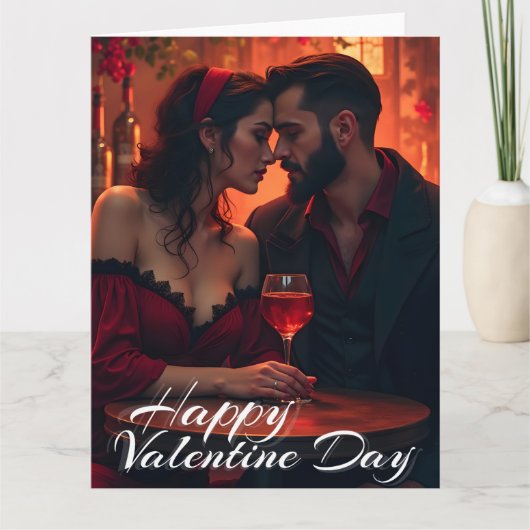 バレンタイン魔法とロマンチックな一体感 カード (正面)