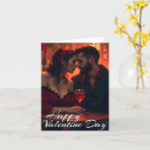 バレンタイン魔法とロマンチックな一体感 カード (黄色い花)